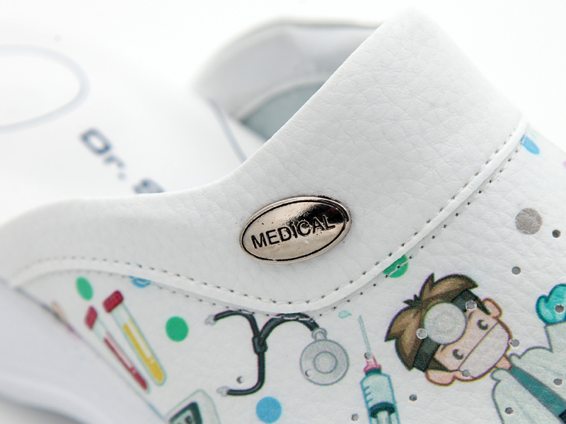 Favori Doctor Sabo Clog White