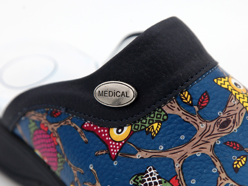 FAVORİ NAVY BLUE OWL PATTERN Navy Blue