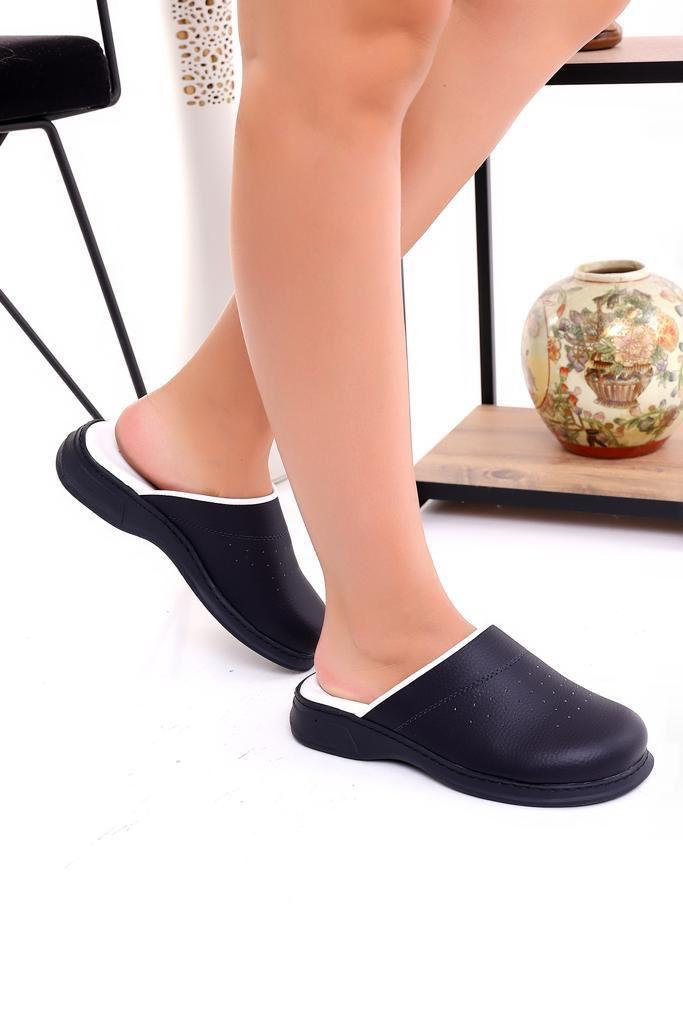 Orthopedic Medical Clog Black Black